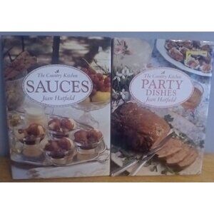 Cookbook Lot Jean Hatfield The Country Kitchen HCDJ Party Dishes Sauces